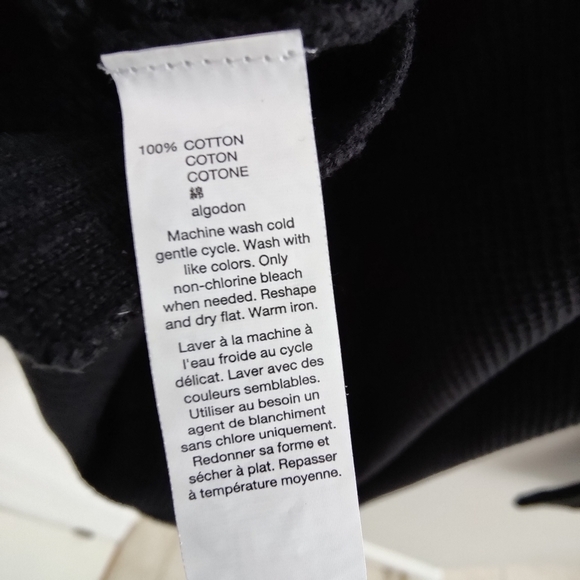 Gap Women's small black lightweight 100% cotton long sleeve sweater - Picture 4 of 6